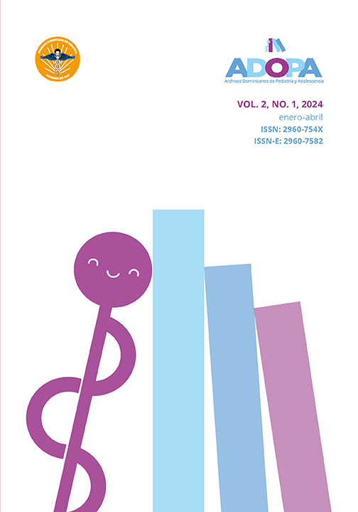					Ver Vol. 2 Núm. 1 (2024): Archivos Dominicanos de Pediatría y Adolescencia (ADOPA)
				